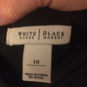 White House black market dress in size 10. Looks brand new!